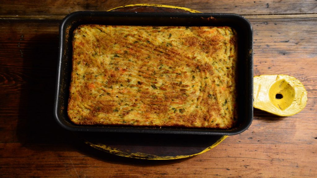 Ricetta Sformato di verdure e foglie di cavolo - Riciblog