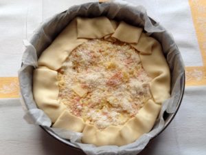 Torta salata con risotto avanzato: step di preparazione - Riciblog