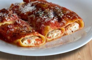 Paccheri ripieni di melanzane, ricotta e coste di bietola - ingredienti e preparazione