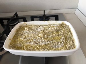 Lasagne verdi con gambi e foglie di carciofo - ingredienti e preparazione