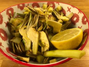 Insalata di carciofi crudi - Riciblog