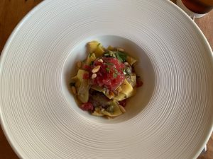 Fettucce con tartare di tonno del relais di poggio ai santi - Riciblog