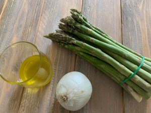 Ingredienti per crema di asparagi da spalmare - Riciblog