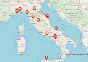 mappa ristoranti Bis - Riciblog