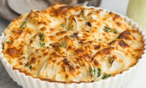 Foglie dure e gambi di finocchio gratinati al forno - Riciblog