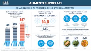 Infografica IIAS sullo spreco 2025 - Riciblog