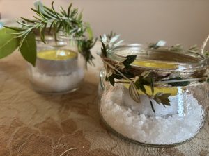 Portacandele con barattoli di vetro in stile shabby - Riciblog