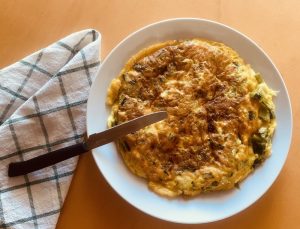 Frittata con gambi di cavolo nero​ - Riciblog
