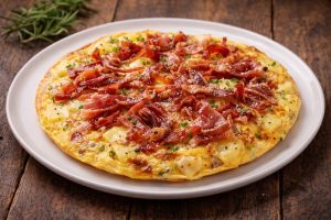 Frittata rustica con prosciutto crudo avanzato e patate - Riciblog