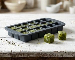 Come fare i cubetti ghiacciati per conservare il basilico - Riciblog