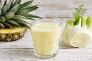 Frullato con gambo di ananas - Riciblog