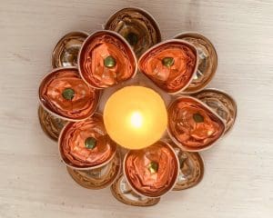 Mini portacandele o lanterne decorative con capsule di caffè - Riciblog